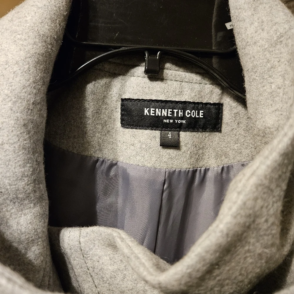 Kenneth Cole New York Women's Full Length Wool Jacket